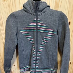 Girls 10 Ivivva Athletica Zip Up Athletic Jacket Hooded